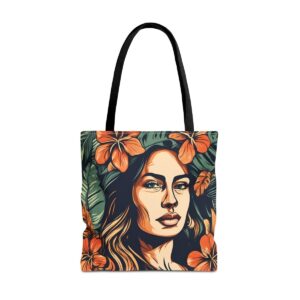 Aloha Girl Tote Bag (AOP)