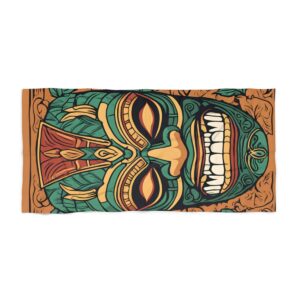 Big Tiki Beach Towel