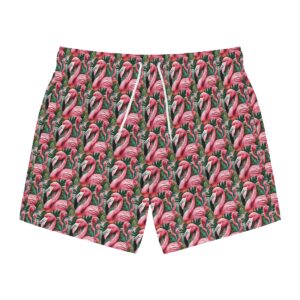 Flamingo pattern Swim Trunks (AOP)