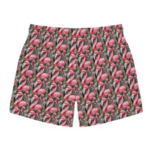 Flamingo pattern Swim Trunks (AOP)