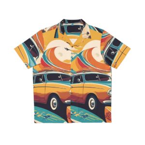 Lets go surfing Men's Hawaiian Shirt (AOP)