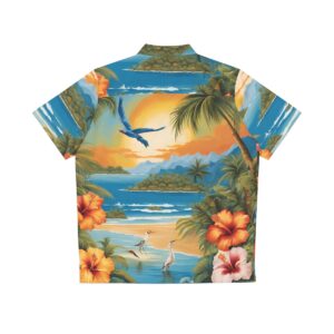 Tropical Paradise Men's Hawaiian Shirt (AOP)